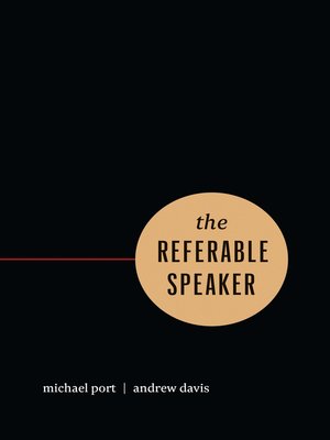 cover image of The Referable Speaker